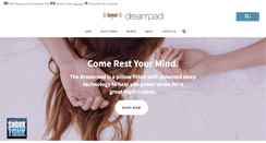 Desktop Screenshot of dreampadsleep.com
